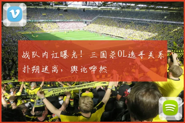 战队内讧曝光！三国杀OL选手关系扑朔迷离，舆论哗然