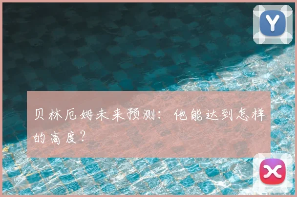 贝林厄姆未来预测:他能达到怎样的高度?